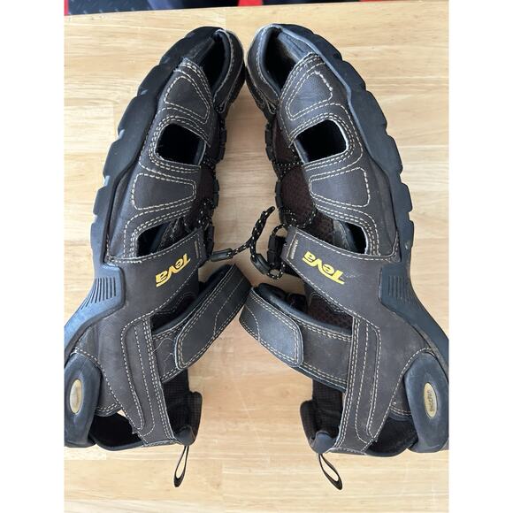 Teva Forebay Men’s Water River Sandal Brown Fisherman Size 13 main image 5